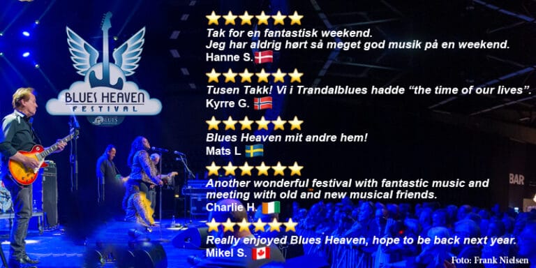 Stemningsbillede fra Blues Heaven Festival