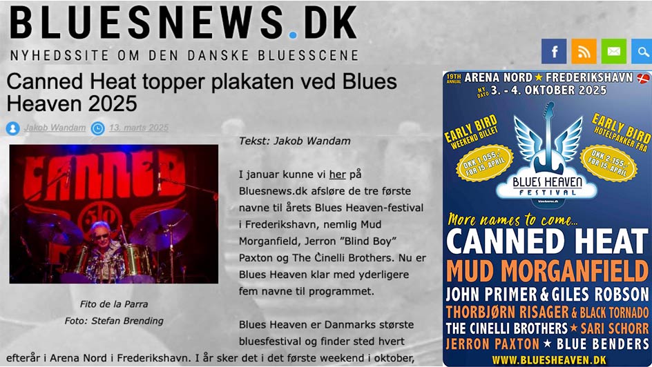 Festivalen er stolt over at endelig kan præsentere årets hovednavn: Det legendariske boogie-band 