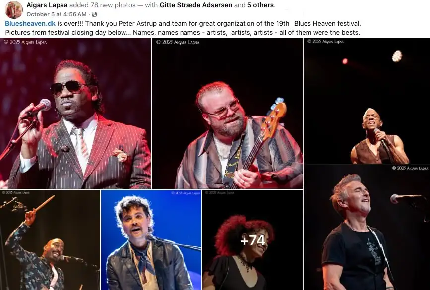 Fotos Fra Blues Heaven 2025 Af Aigars Lapsa