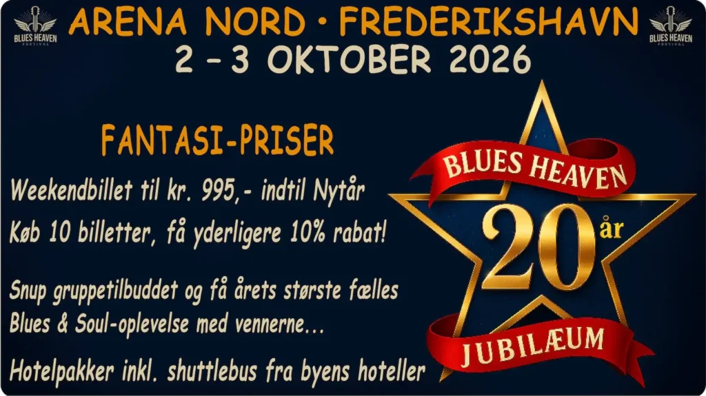 Jo før du køber, jo mere sparer du.
Fra 31. Oktober 2025 – 31. December 2025 kan du sikre dig en Fantasy-weekendbillet og en plads i 