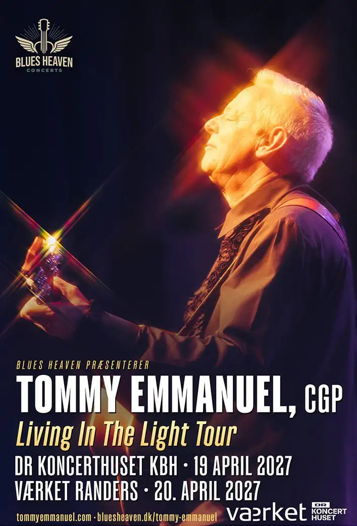 Tommy Emmanuel CGP — Living In The Light Tour 2027