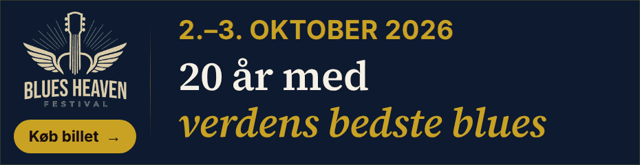 Blues Heaven Festival web-banner - Dansk