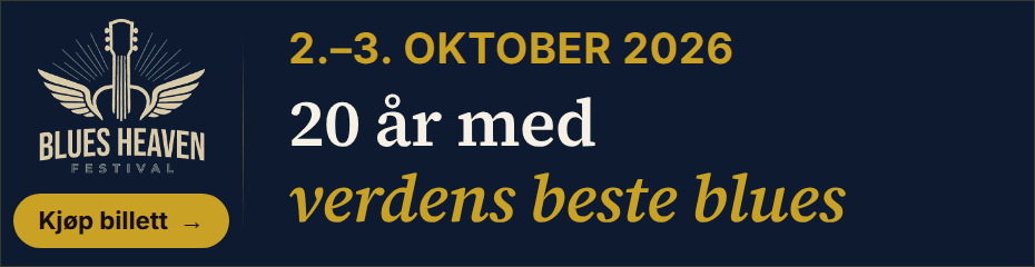Blues Heaven Festival web-banner - Norsk