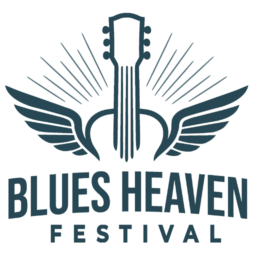 Blues Heaven logo – mørk - logo til pressebrug