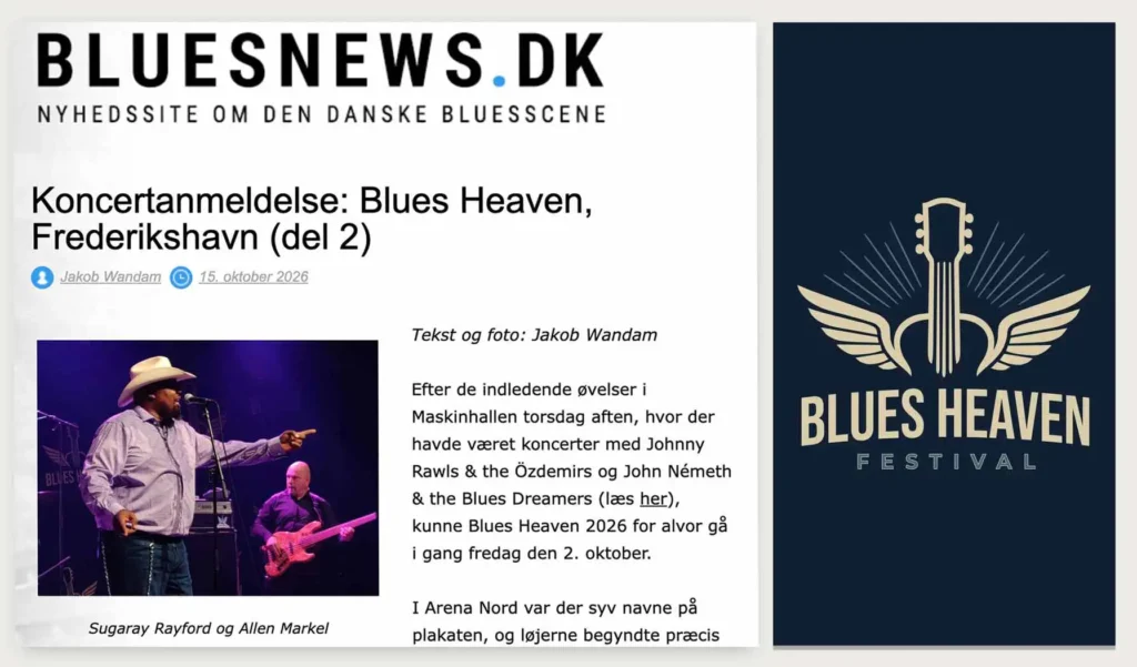 Blues Heaven anmeldelse – Danske BluesNews (del 2)