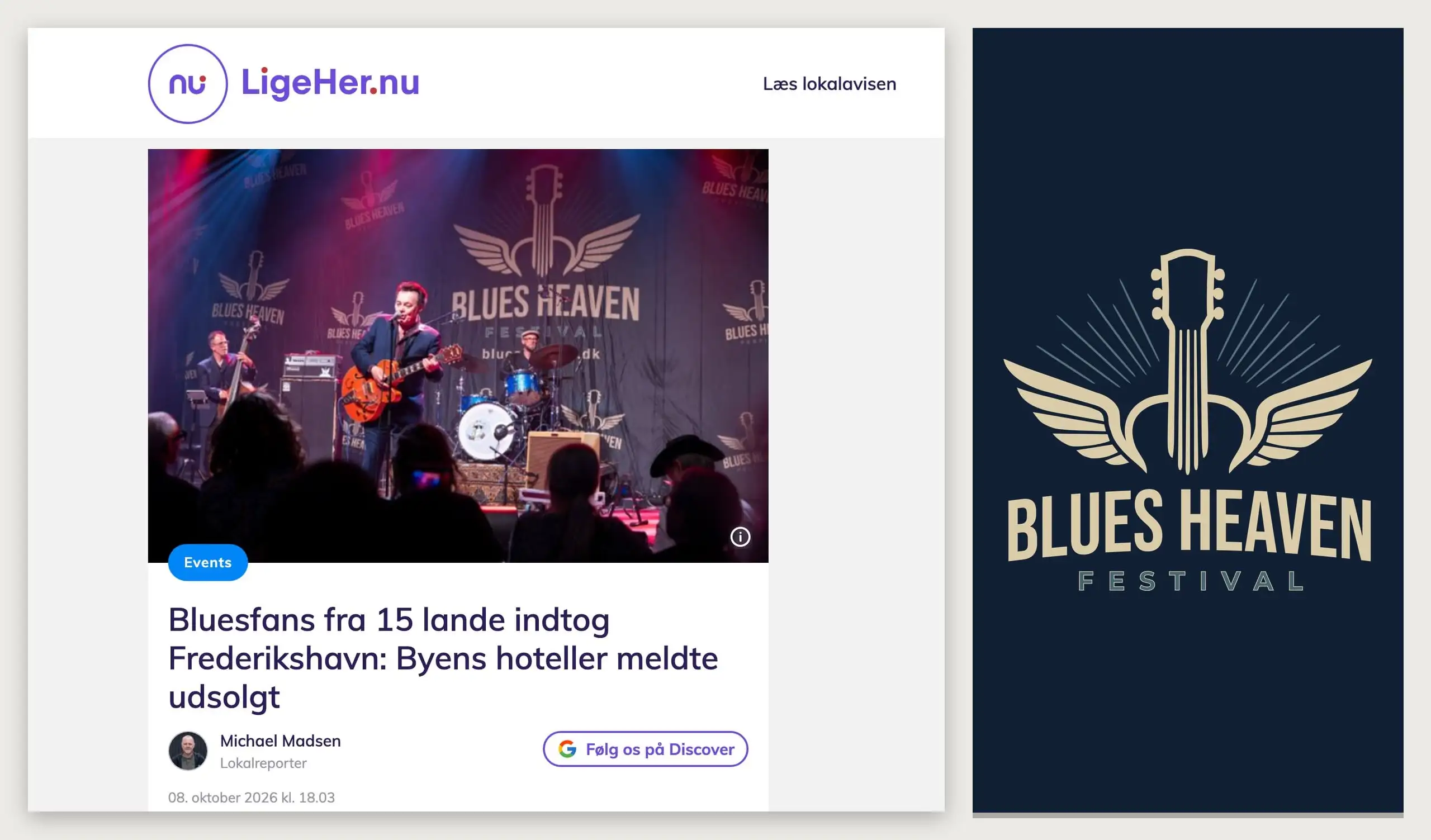 Ligeher.nu: Bluesfans fra 15 lande indtog Frederikshavn