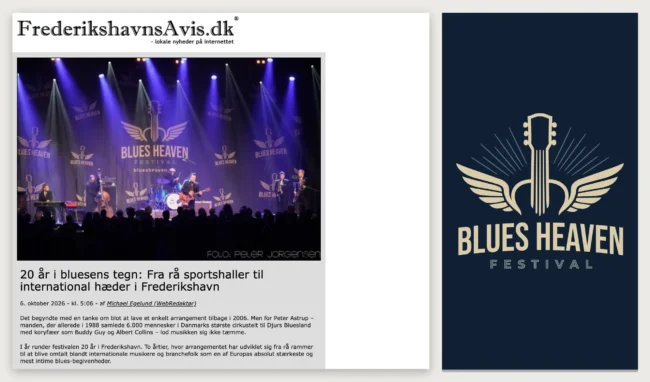 Frederikshavns Avis: 20 år i bluesens tegn